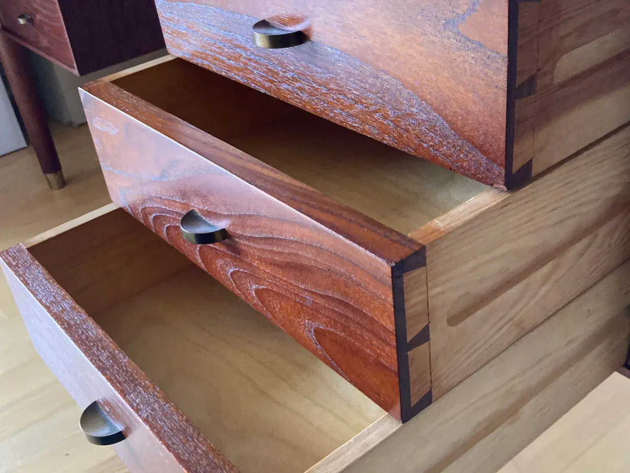 Billede 4 - Skrivebord i palisander med stol