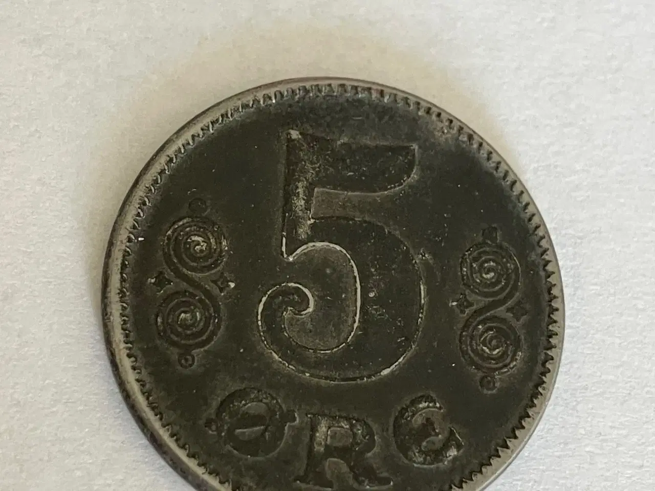 Billede 1 - 5 øre 1919 Jern
