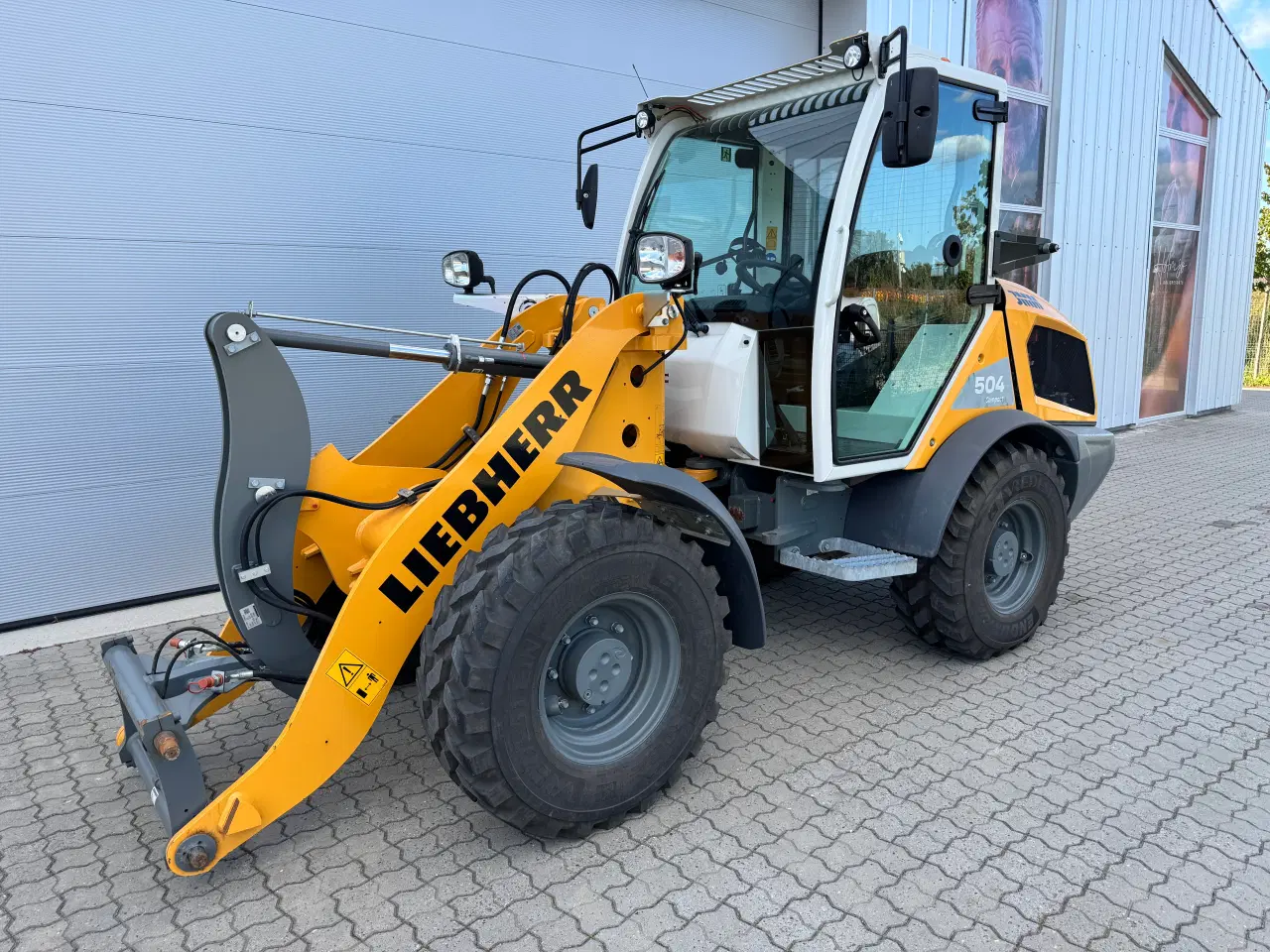 Billede 2 - Liebherr L504C Gummiged