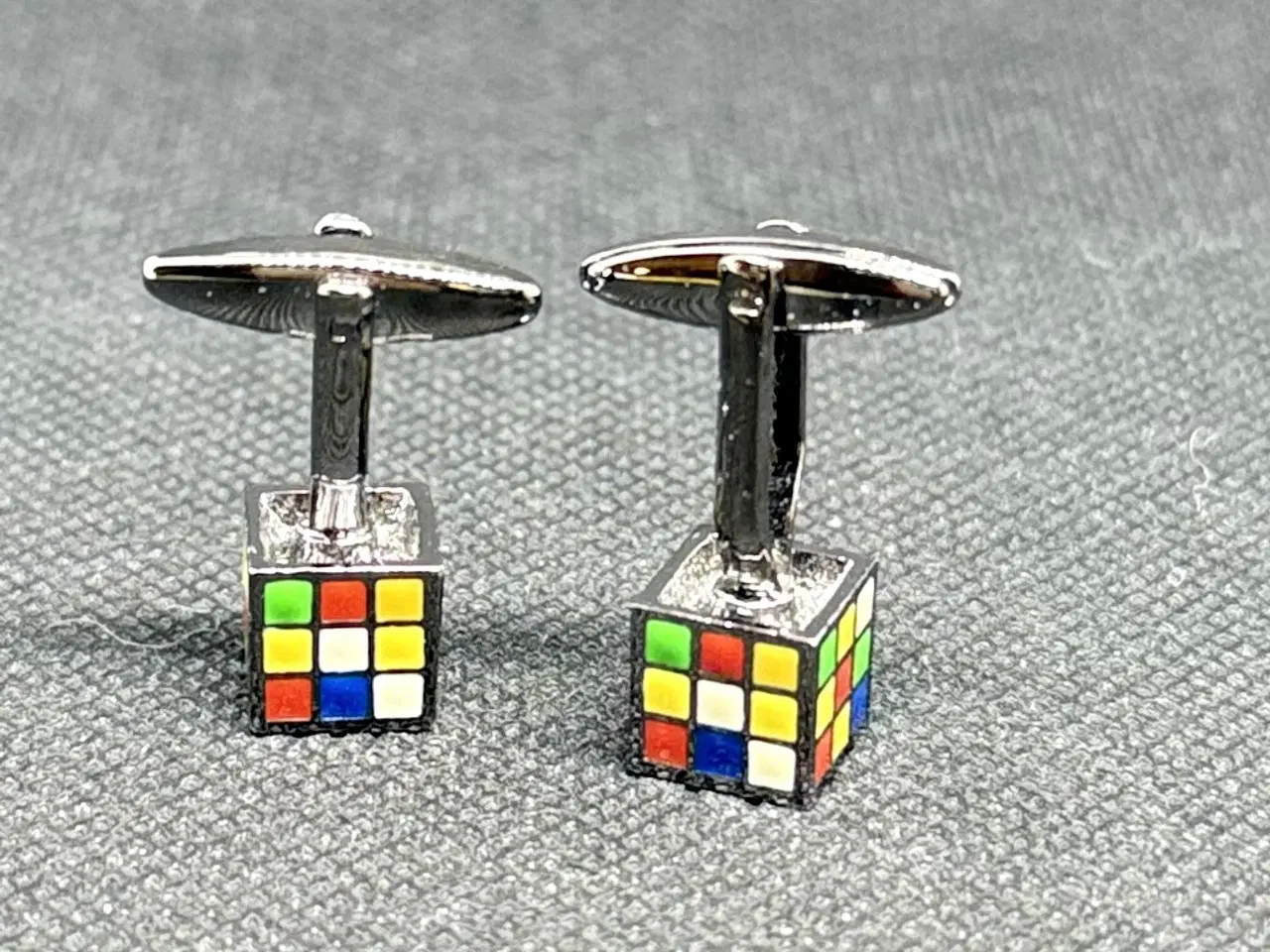 Billede 4 - Rubik’s Cube manchetknapper – retro design
