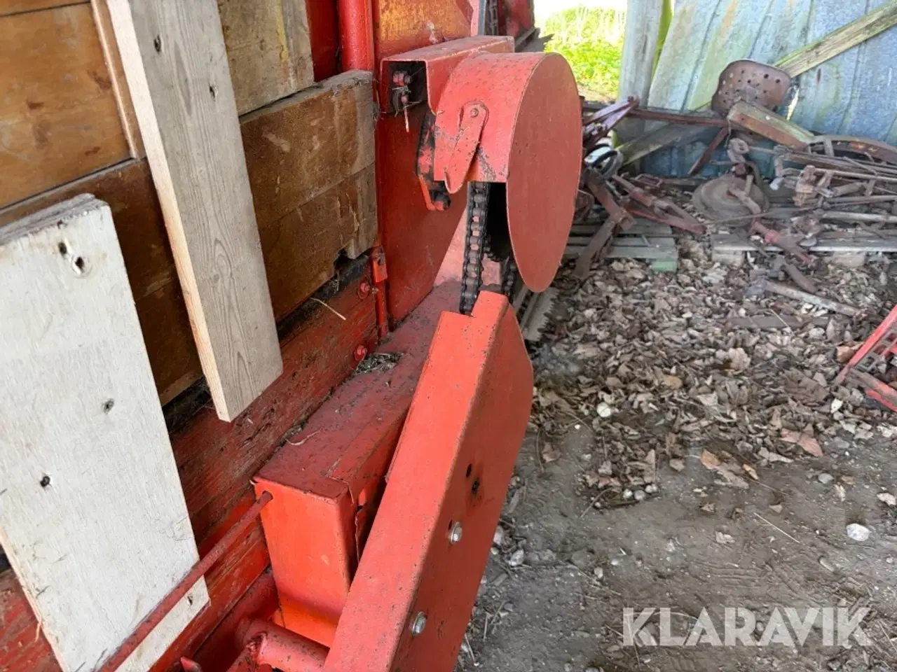 Billede 12 - Aflæsservogn Roland Med møgspreder, aflæsser og sideaflæsser