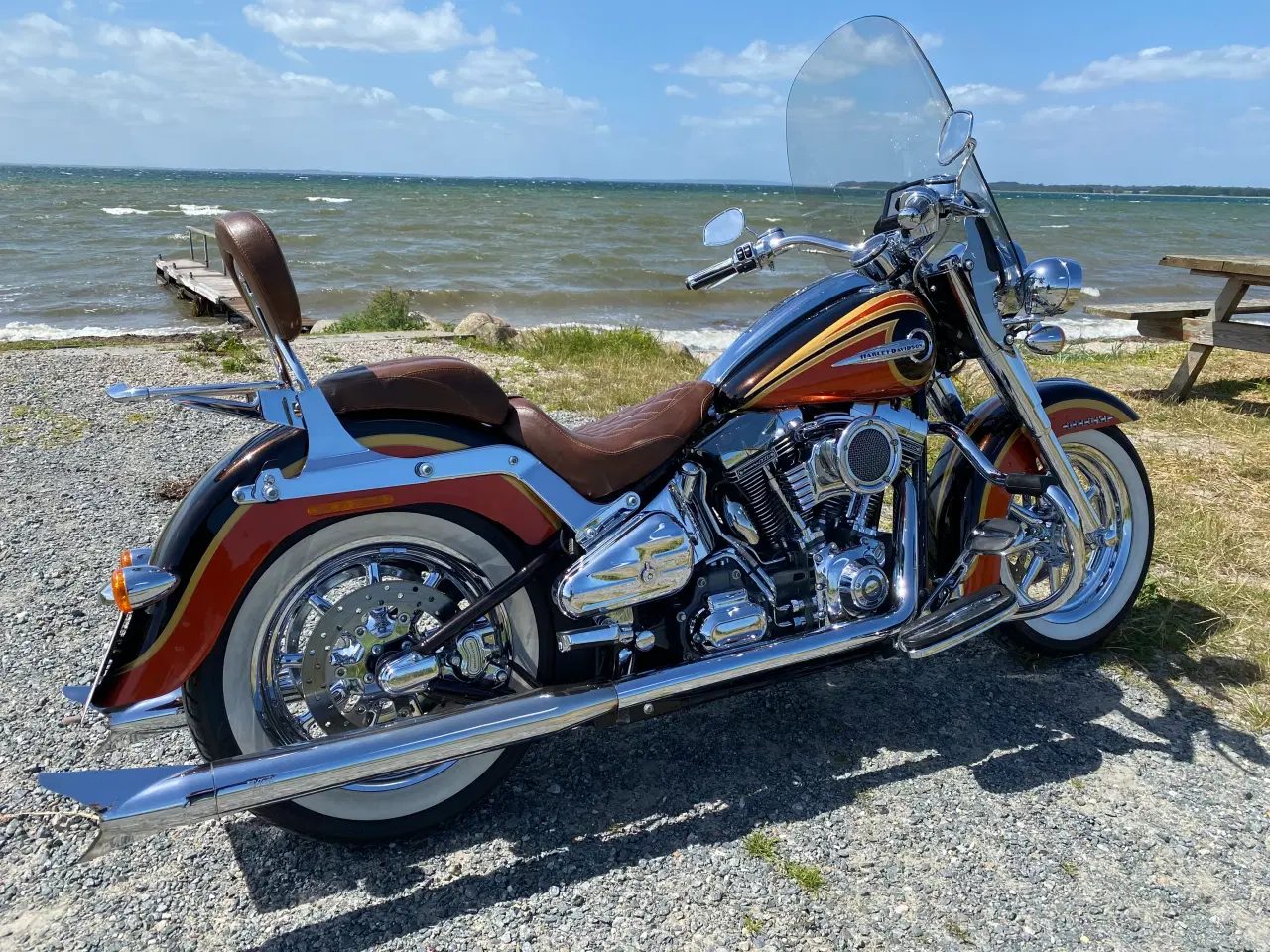 Billede 3 - HARLEY DAVIDSON SOFTAIL DELUXE CVO 1800cc 110ci