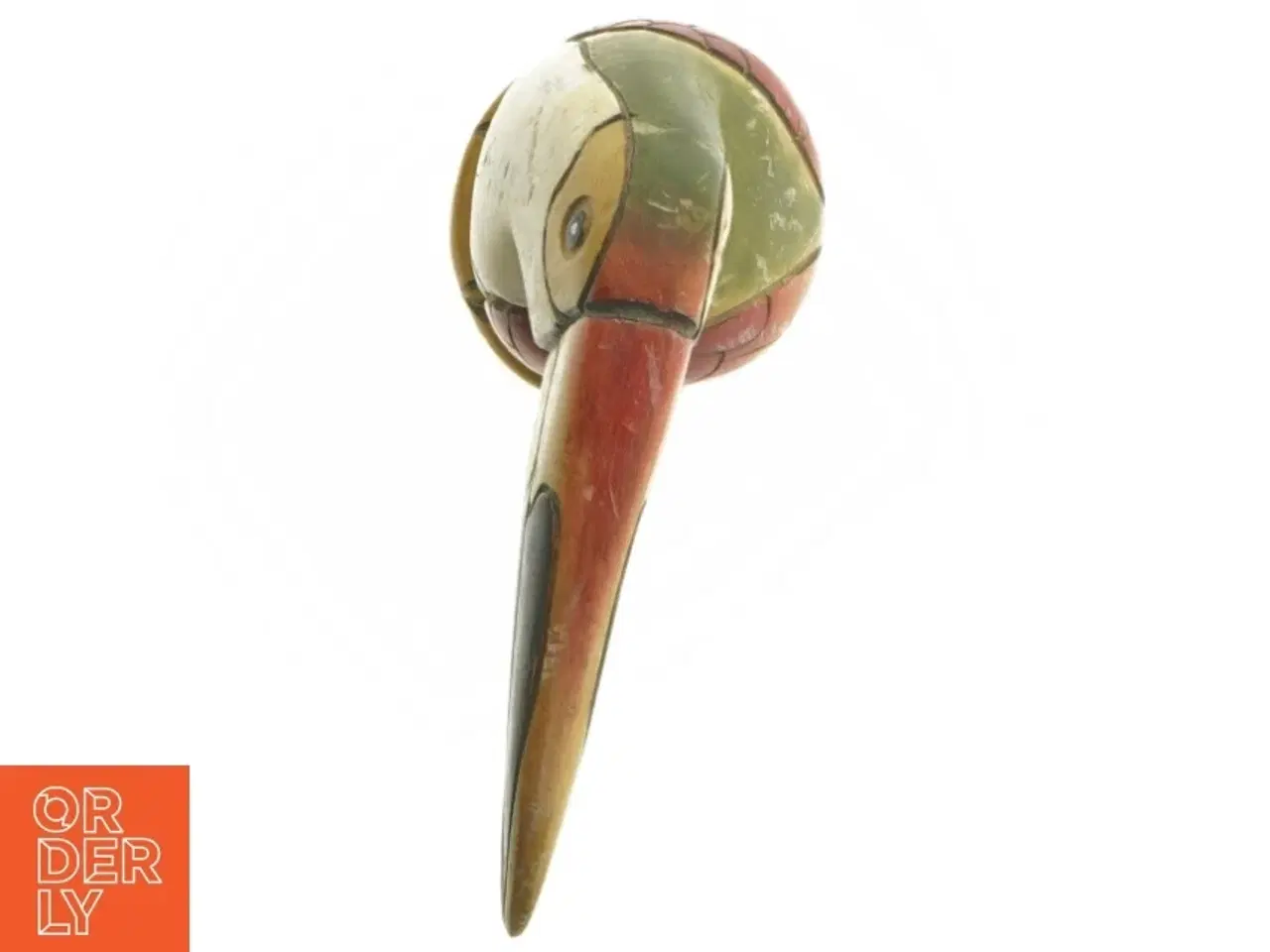 Billede 4 - Træfigur af tukan (str. 22 cm)