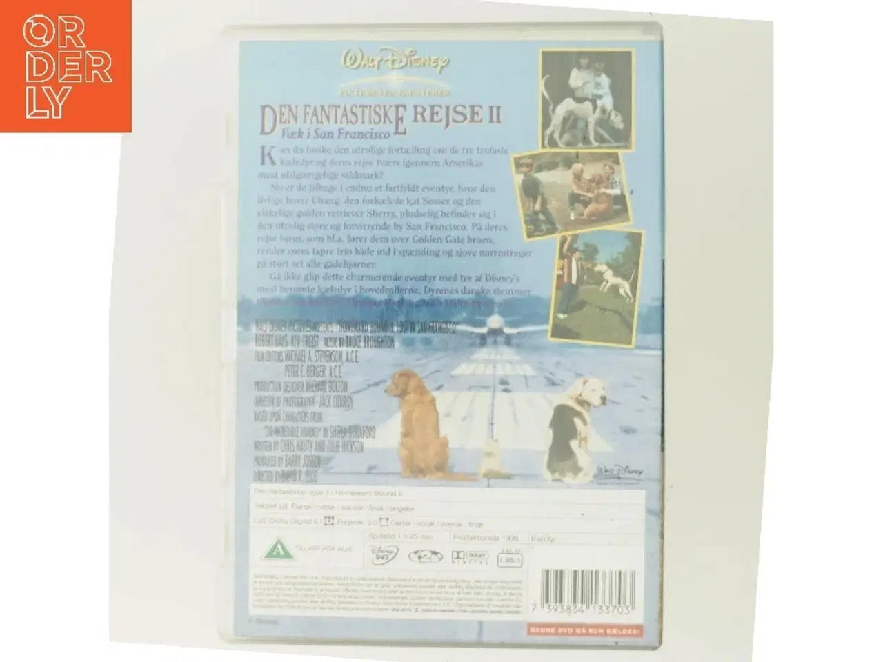 Billede 3 - Disneys - Homeward Bound 2: Lost in San Francisco / den Fantastiske Rejse Ii: Væk med Michael J. Fox (DVD)