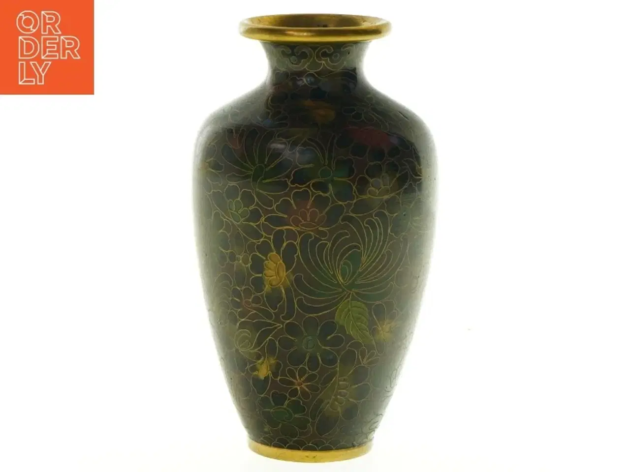 Billede 1 - Cloisonné vase (str. 17 cm)