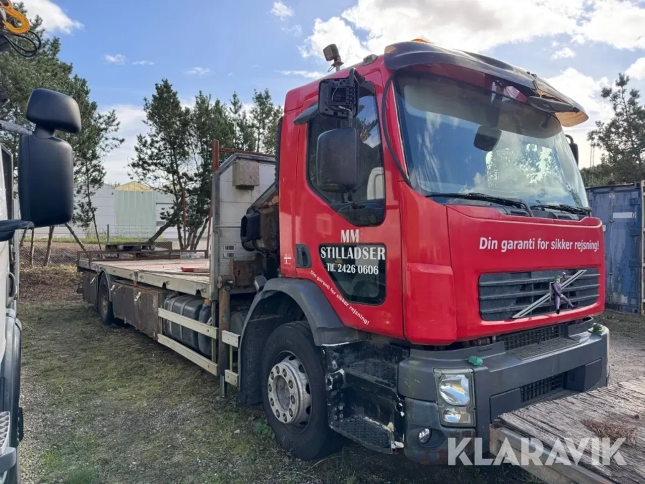 Billede 2 - Lastbil med Kran HMF 760 k3 Volvo FE 280 4X2