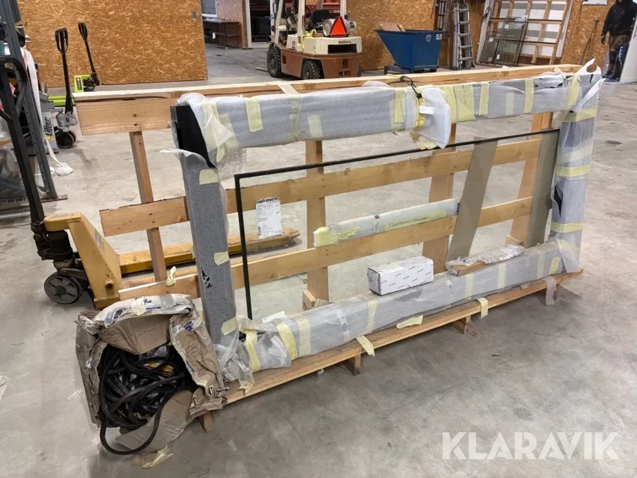 Billede 1 - Branddør Vetrotech med dørpumpe 1 styk