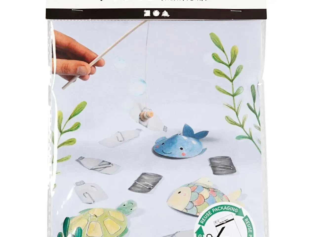 Billede 1 - Mini DIY Fiskespil Kit - Kreativ Leg for Alle