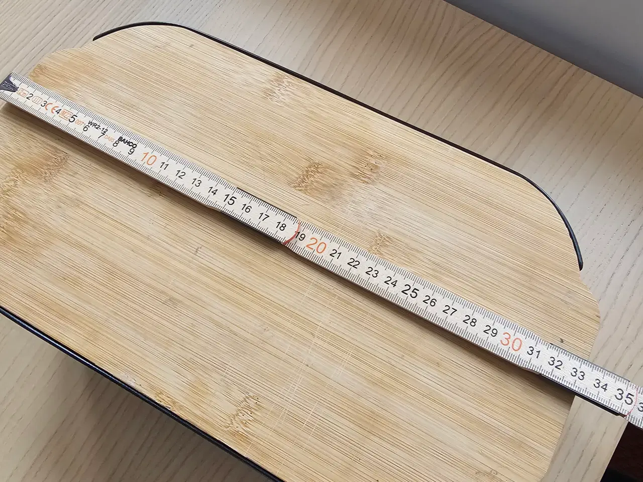 Billede 3 - Brødkasse, låg kan anvendes som skærebræt 