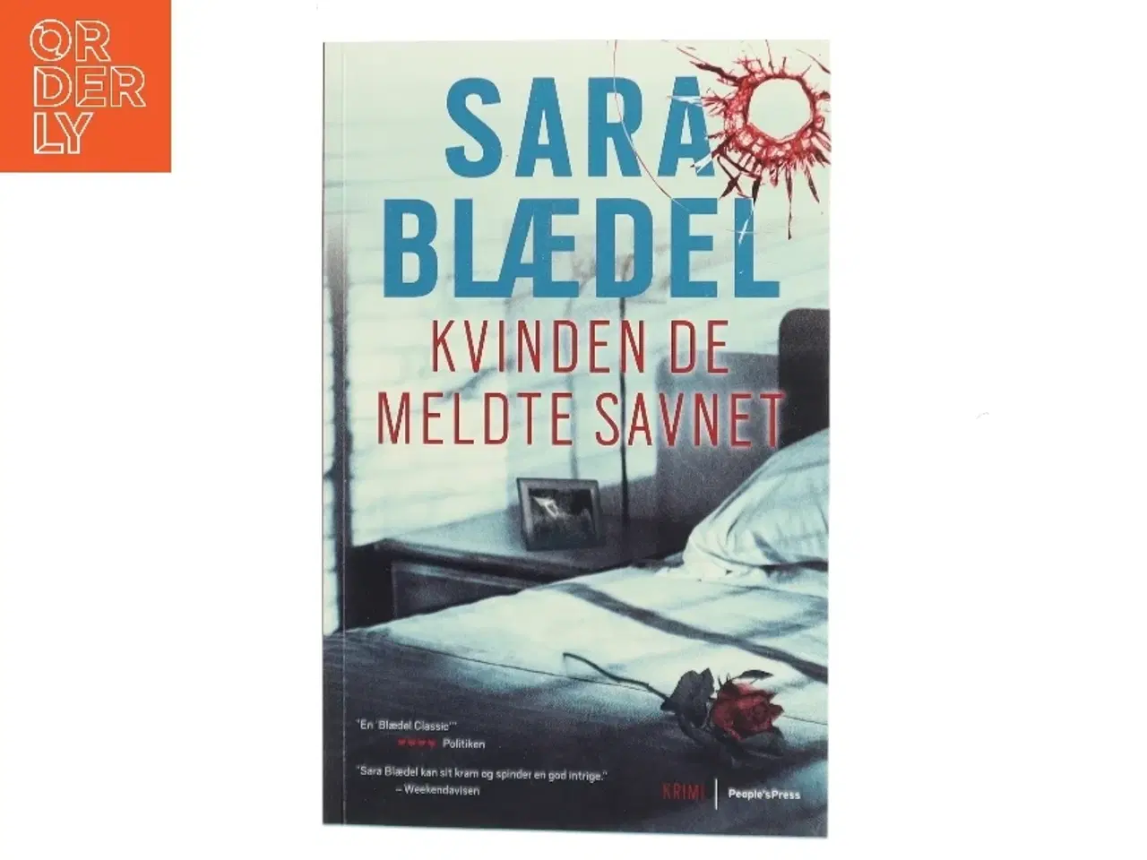 Billede 1 - Kvinden de meldte savnet : krimi af Sara Blædel (Bog)