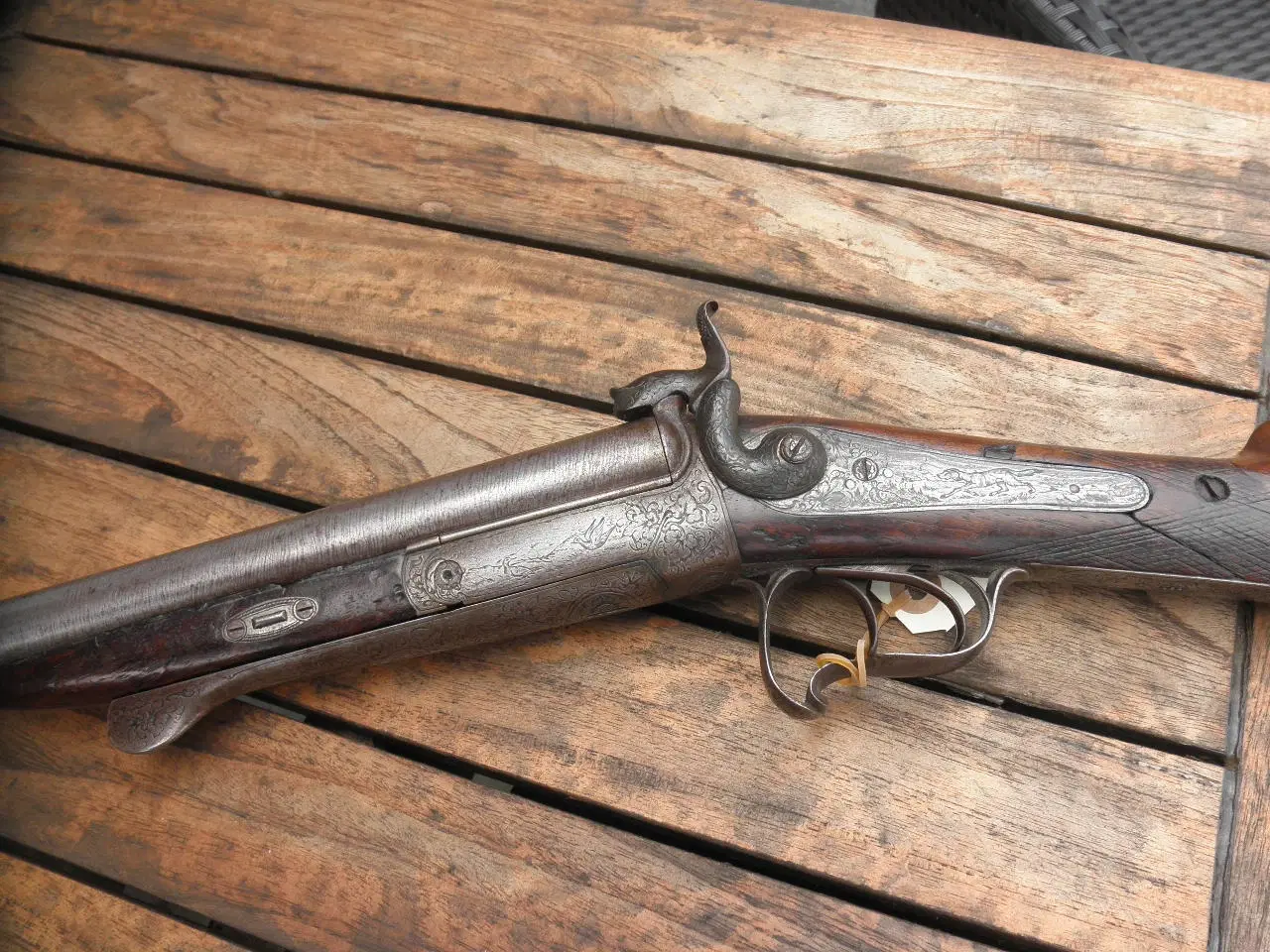 Billede 2 - Haglgæver Løbets længde 713 mm. diam 16 mm