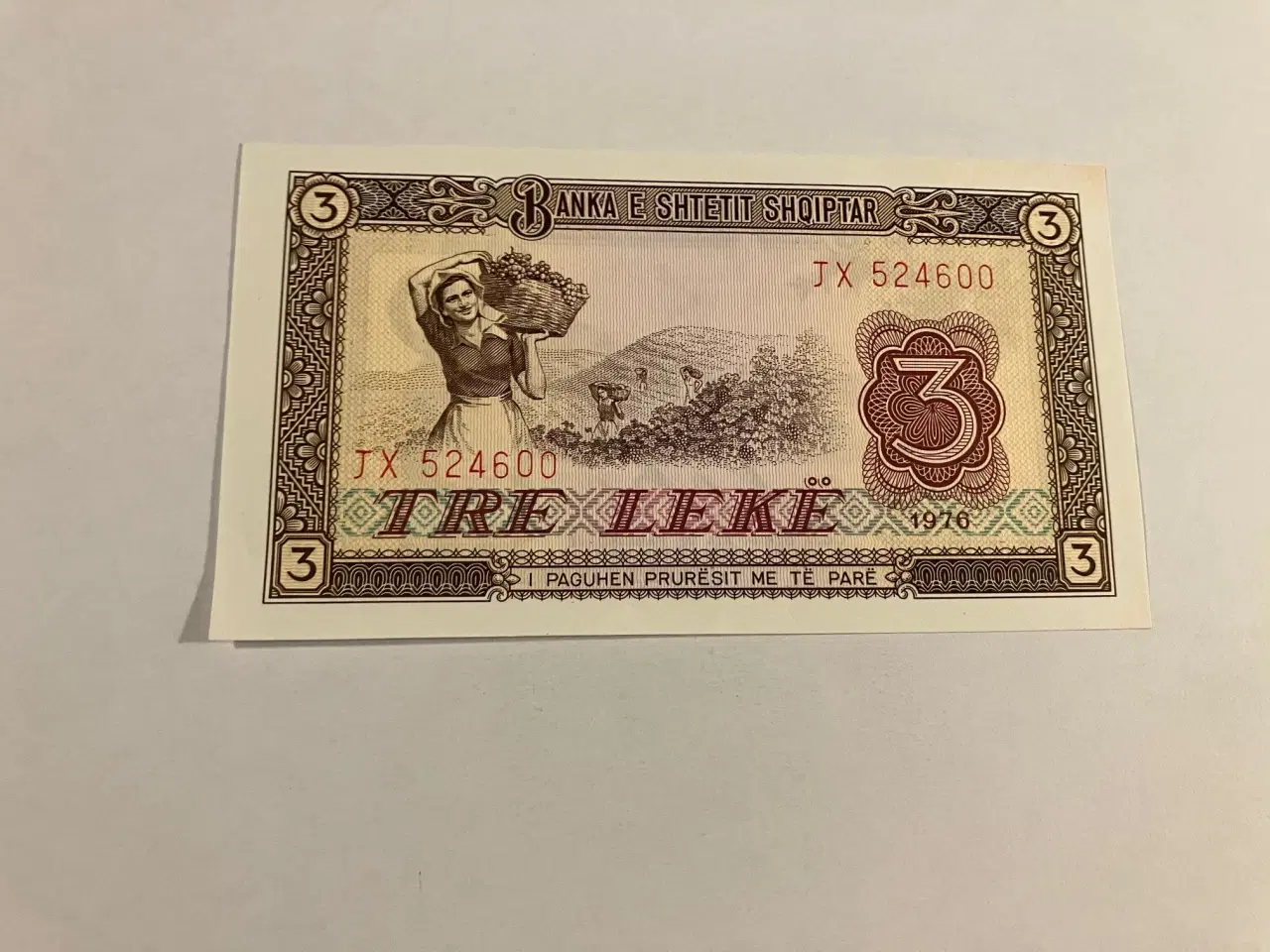 Billede 1 - 3 Leke 1976 Albanien