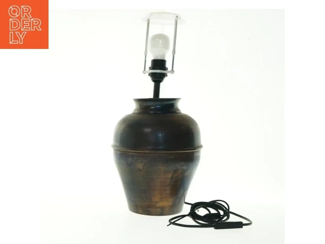Billede 1 - Bordlampe i metal fra Frandsen (str. 52 cm)