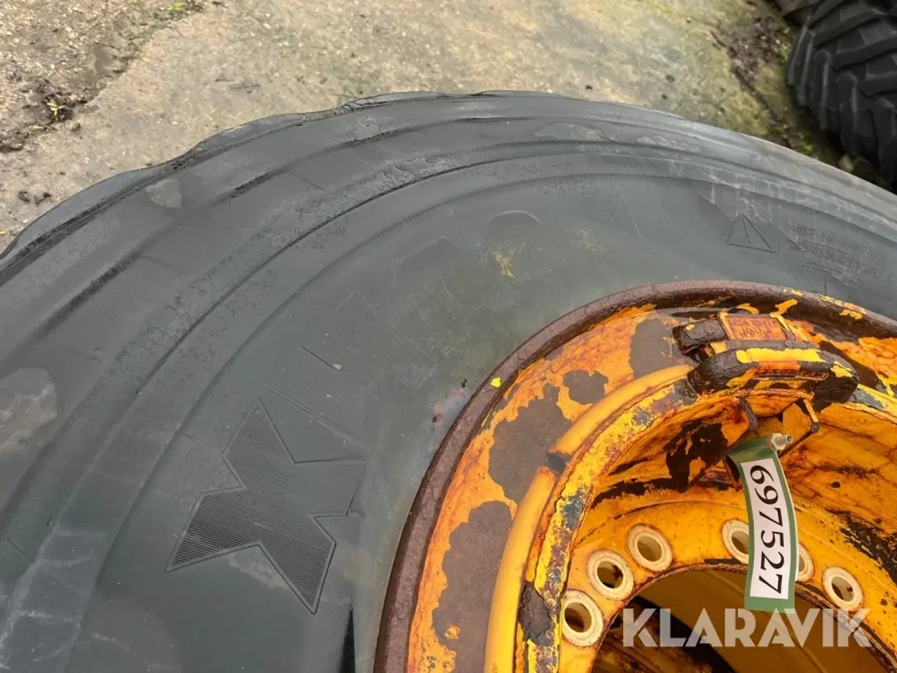 Billede 5 - Komplethjul Michelin til Volvo L110 og 120 - 4 styk