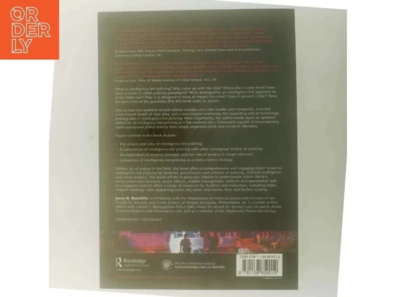 Billede 3 - Intelligence-led Policing af Jerry Ratcliffe (Bog)