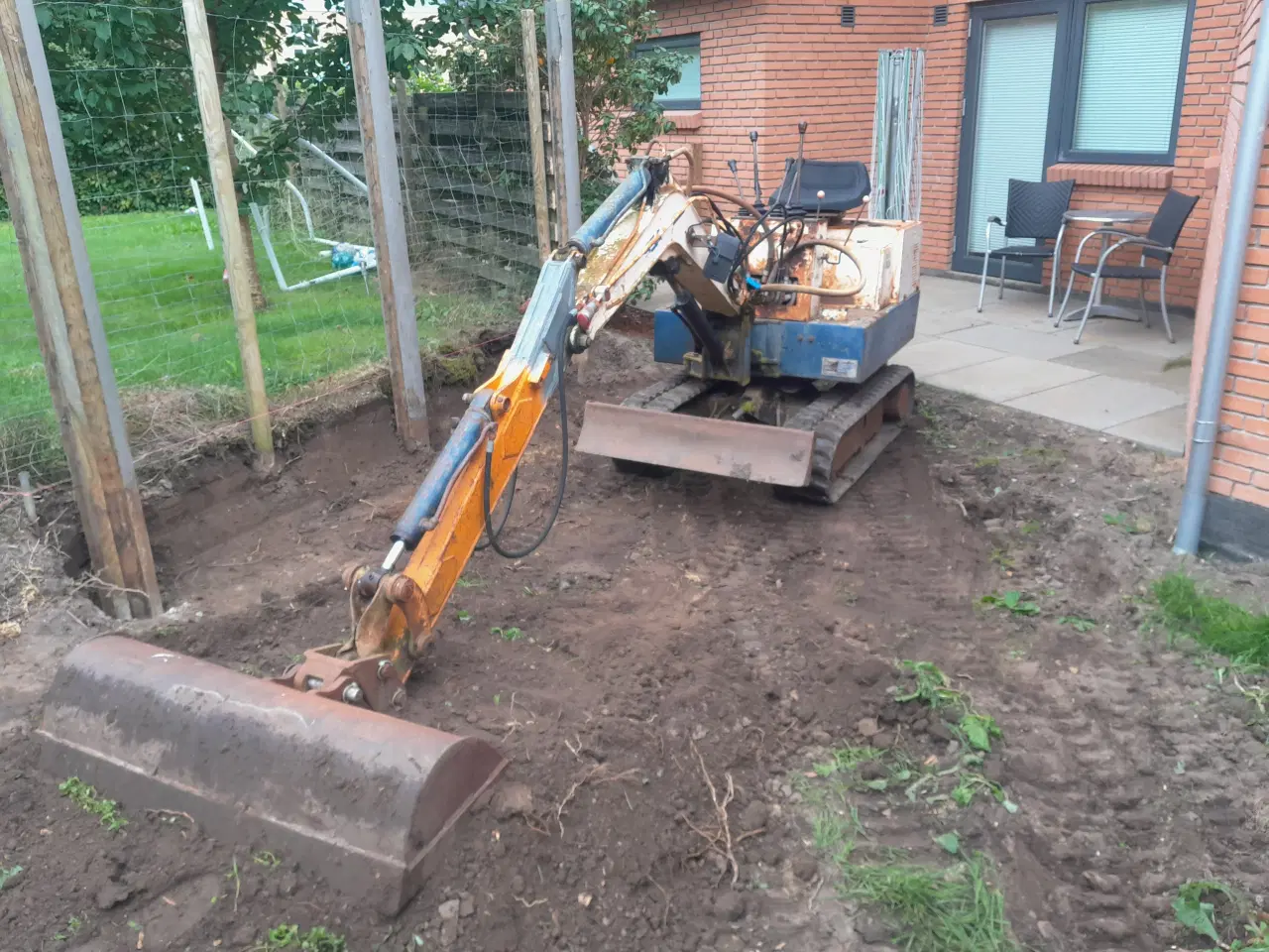 Billede 3 -  minigraver, ca 1200 kg