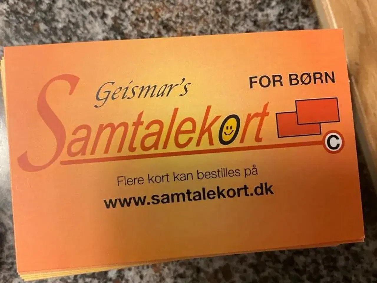 Billede 3 - Geismar?s samtalekort