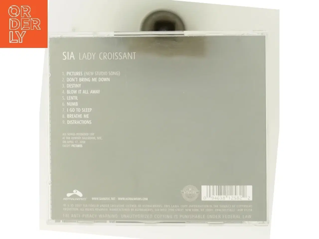 Billede 3 - Sia - Lady Croissant CD