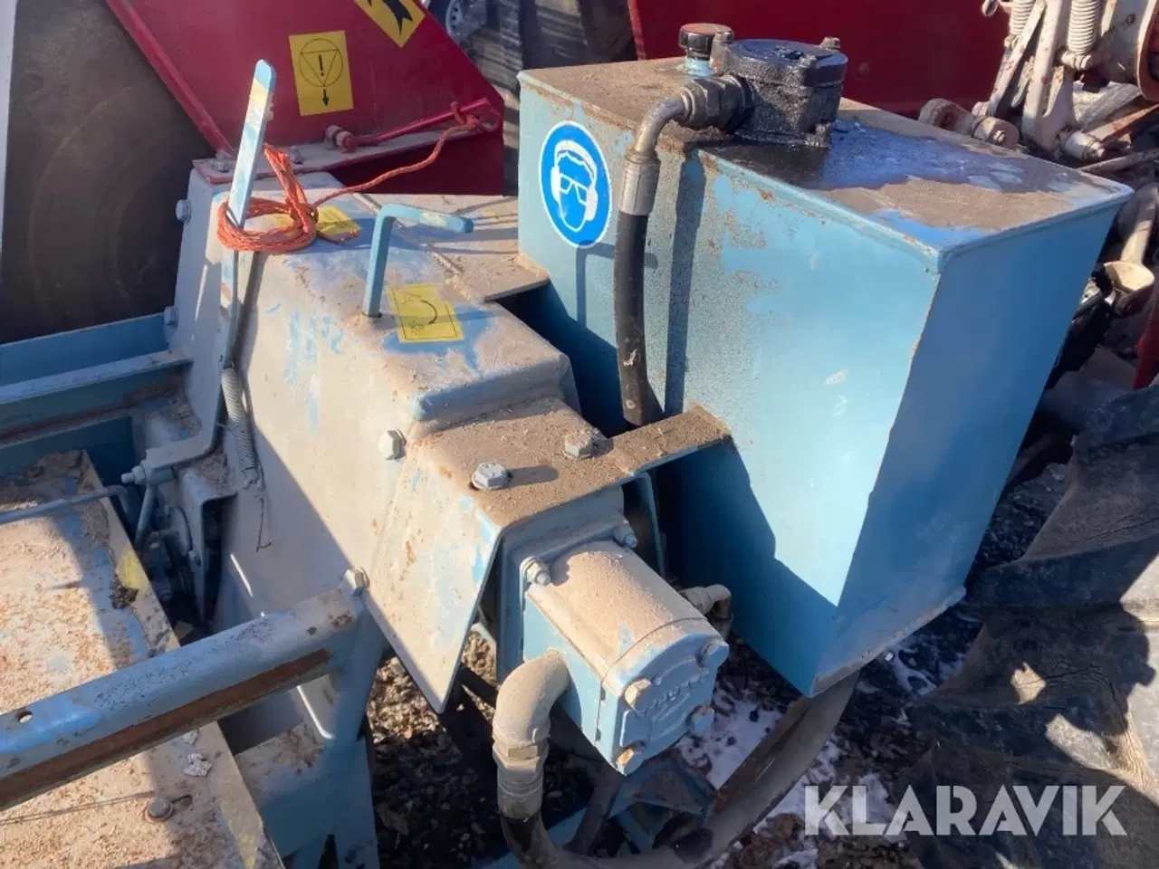 Billede 6 - Sav/Brændekløver Japa 900 med transportbånd