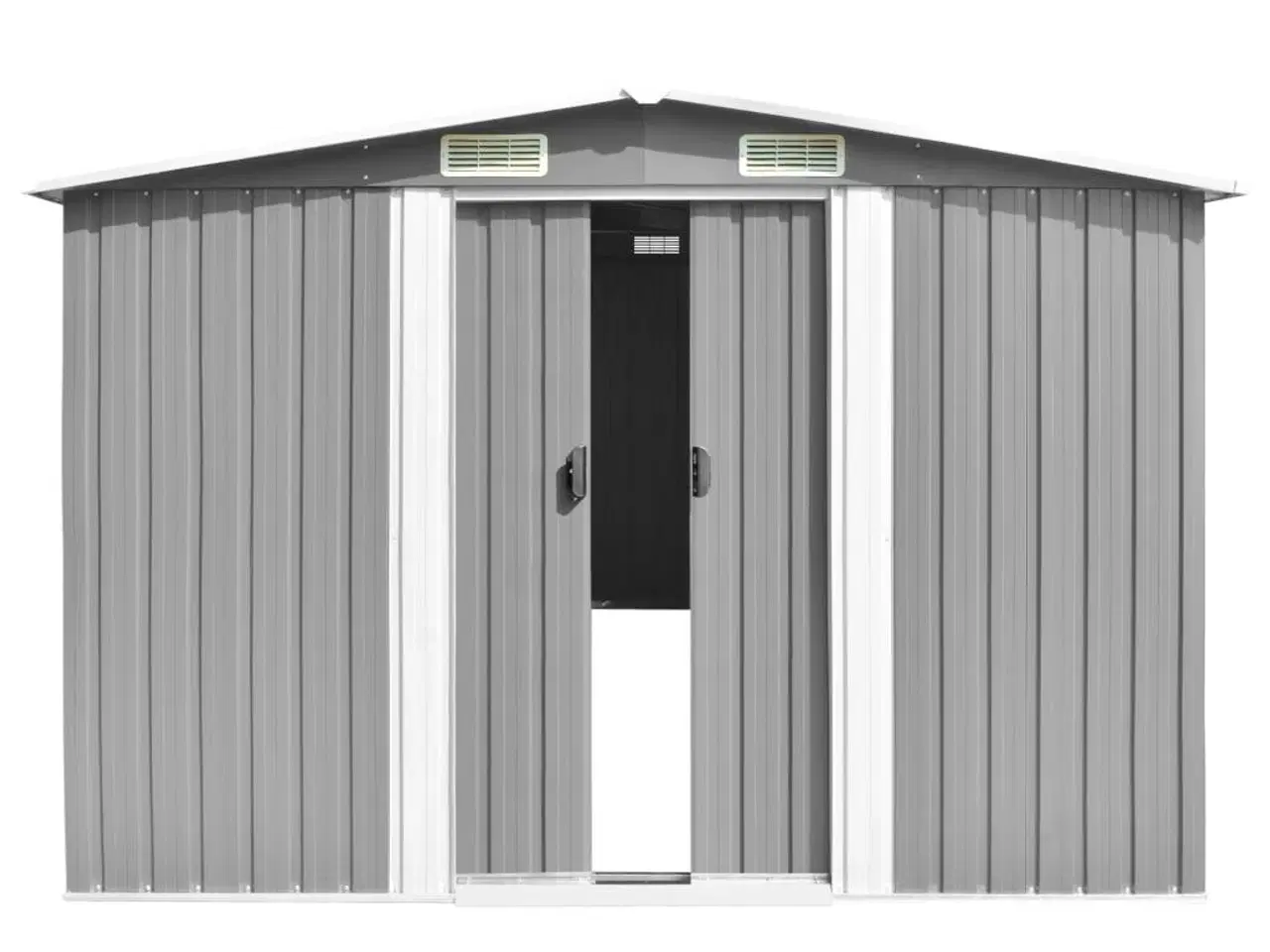 Billede 2 - Haveskur 257x298x178 cm metal grå