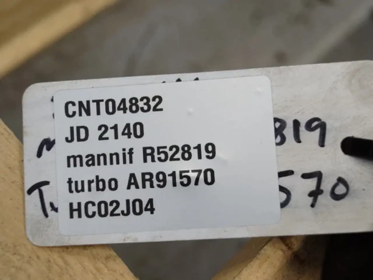 Billede 7 - John Deere 2140 Turbo Manifold R52819