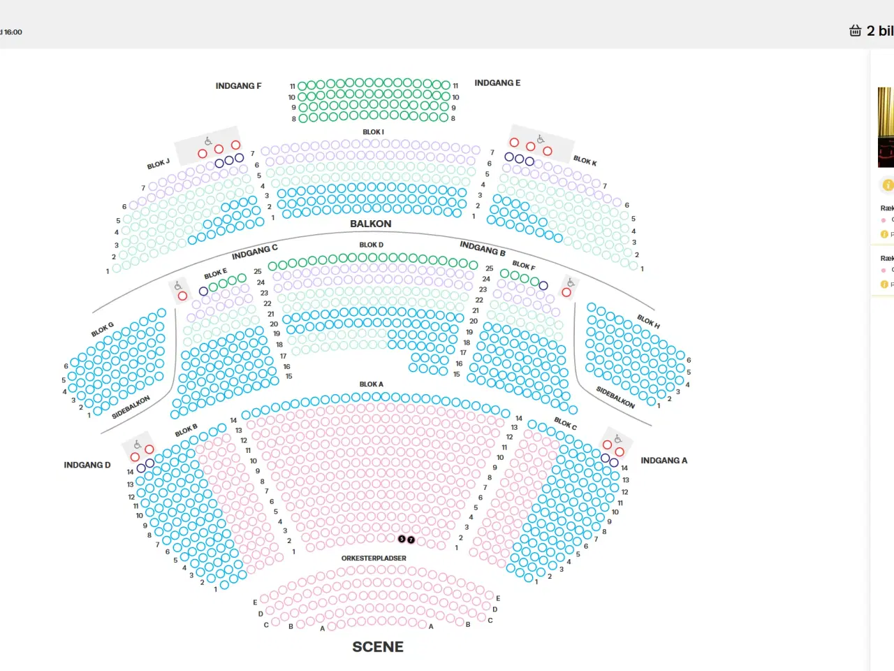 Billede 2 - Frost / Frozen Musical - 2 Billetter GODE PLADSER