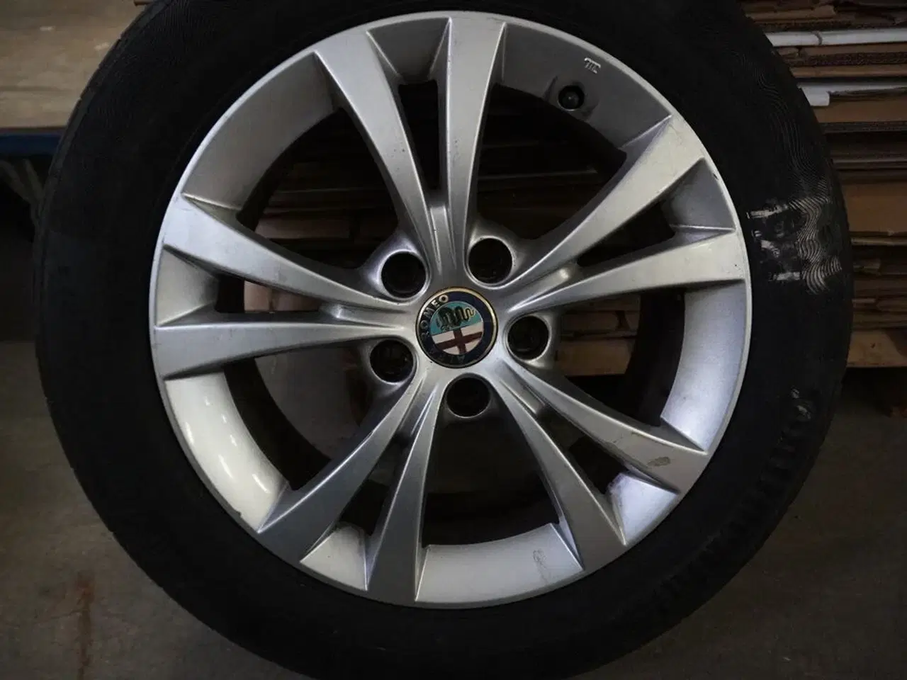 Billede 8 - 2 stk. 16" Fælge med dæk til ALFA ROMEO Giulietta (Momsfri)