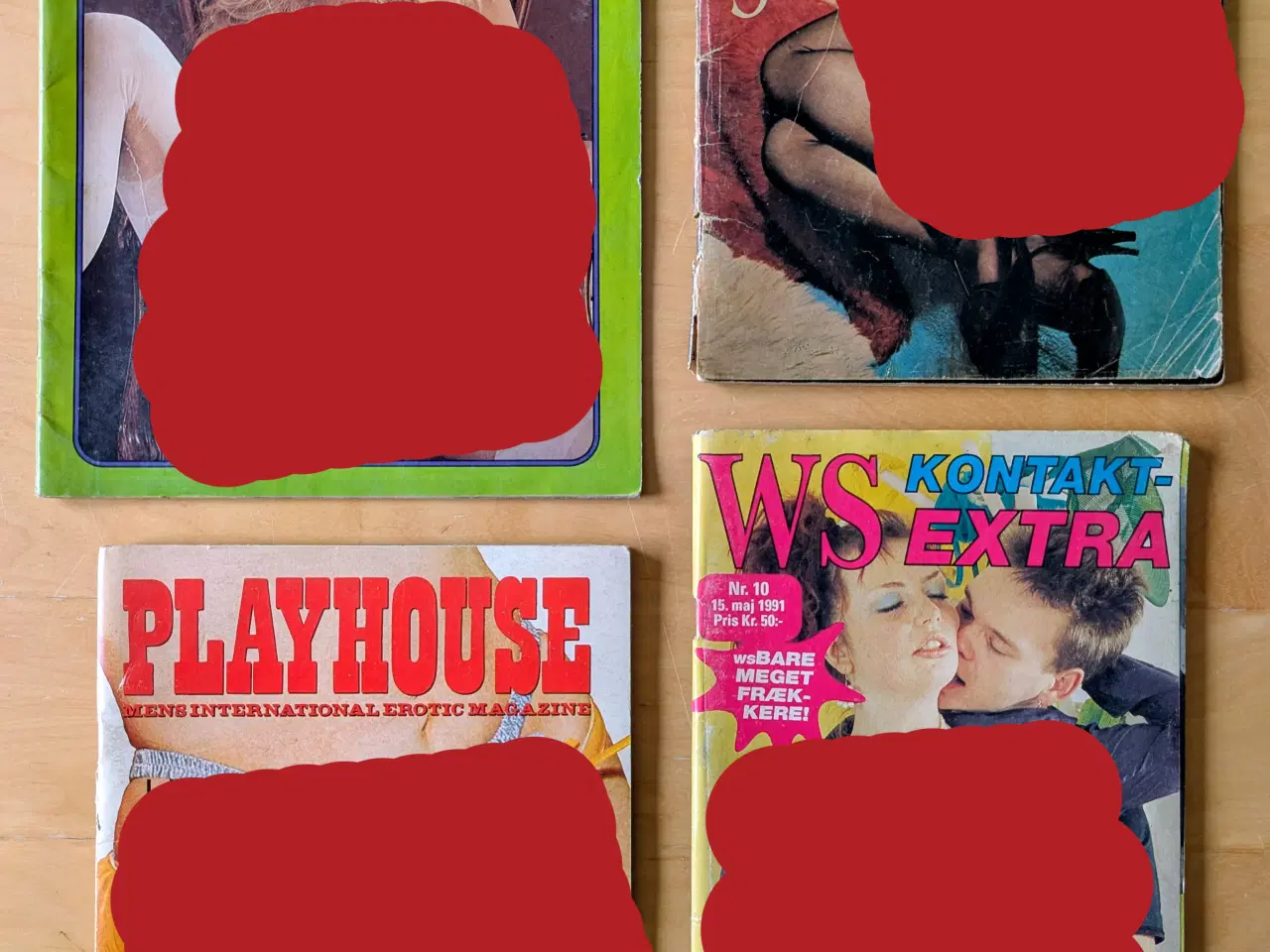 Billede 1 - Klasssike mandeblade, fire forskellige sælges saml