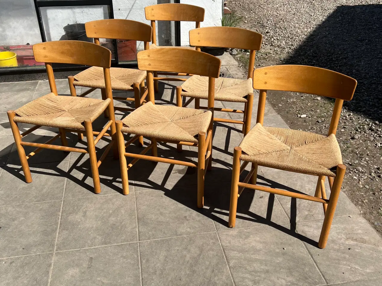 Billede 3 - Folkestole, 6 stk