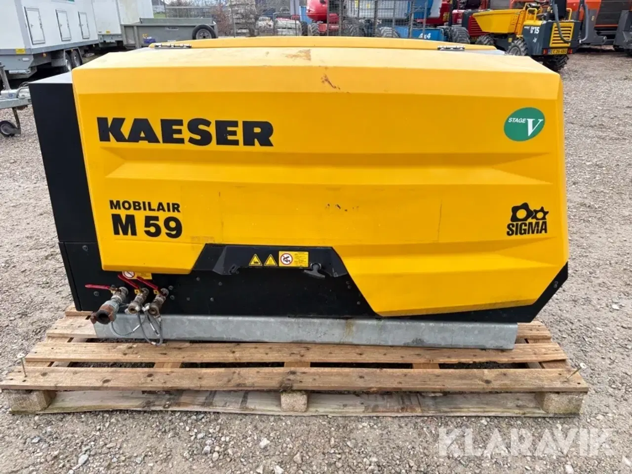 Billede 9 - Mobil skruekompressor Kaeser M59 PE