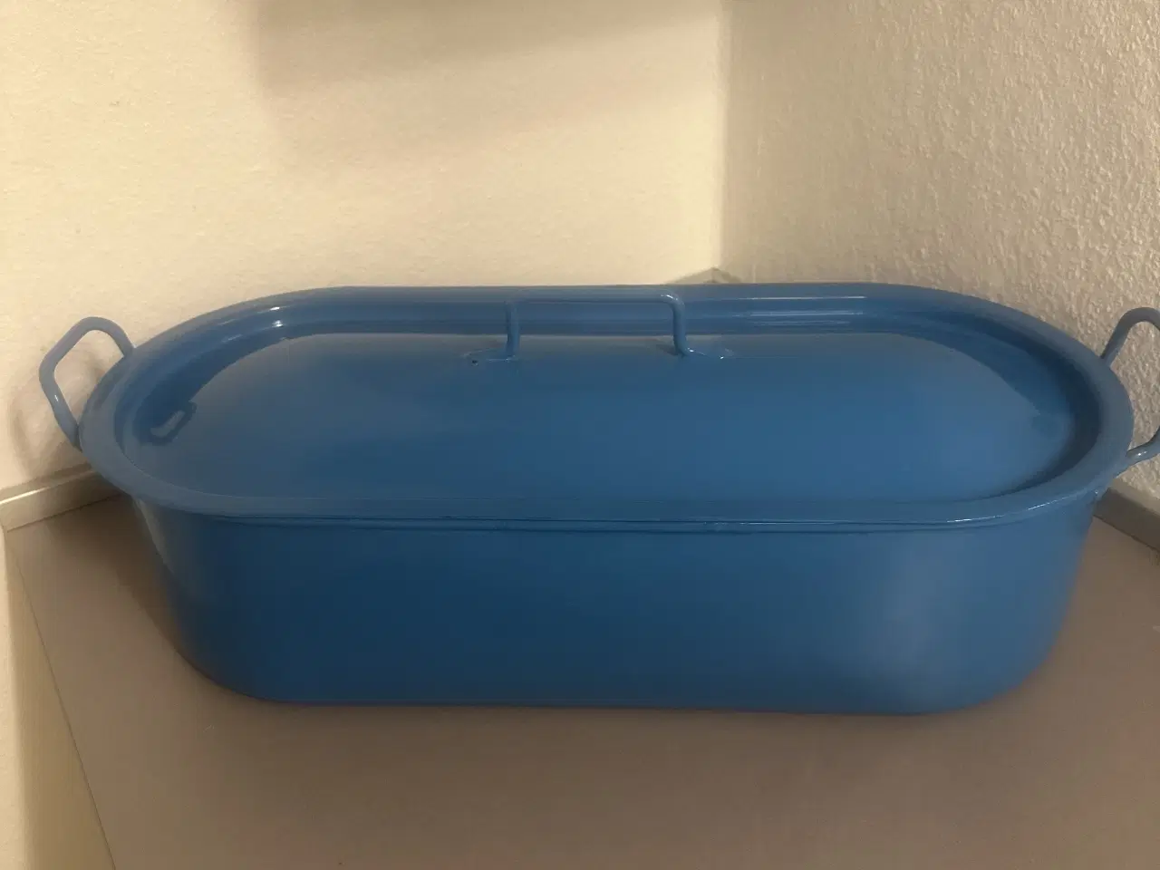 Billede 2 - Blåt køkkentøj og krukker