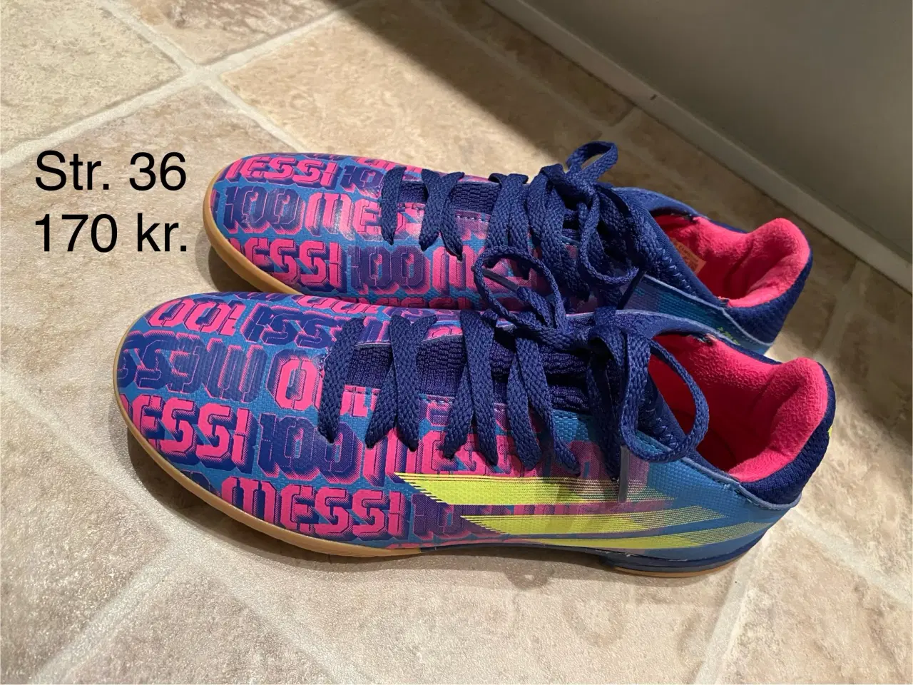 Billede 1 - ADIDAS “MESSI” indendørs fodboldsko str.36