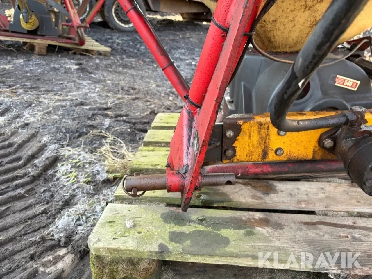 Billede 12 - Saltspreder med PTO og hydraulisk spjæld Vicon