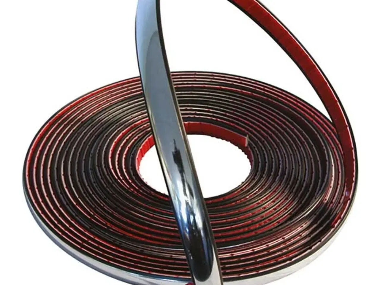 Billede 1 - Pynteliste krom - 6mm/8 meter