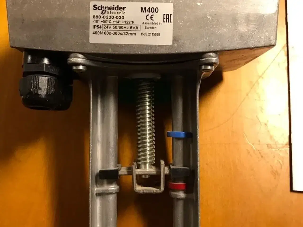 Billede 2 - Schneider M400 ventil aktuator