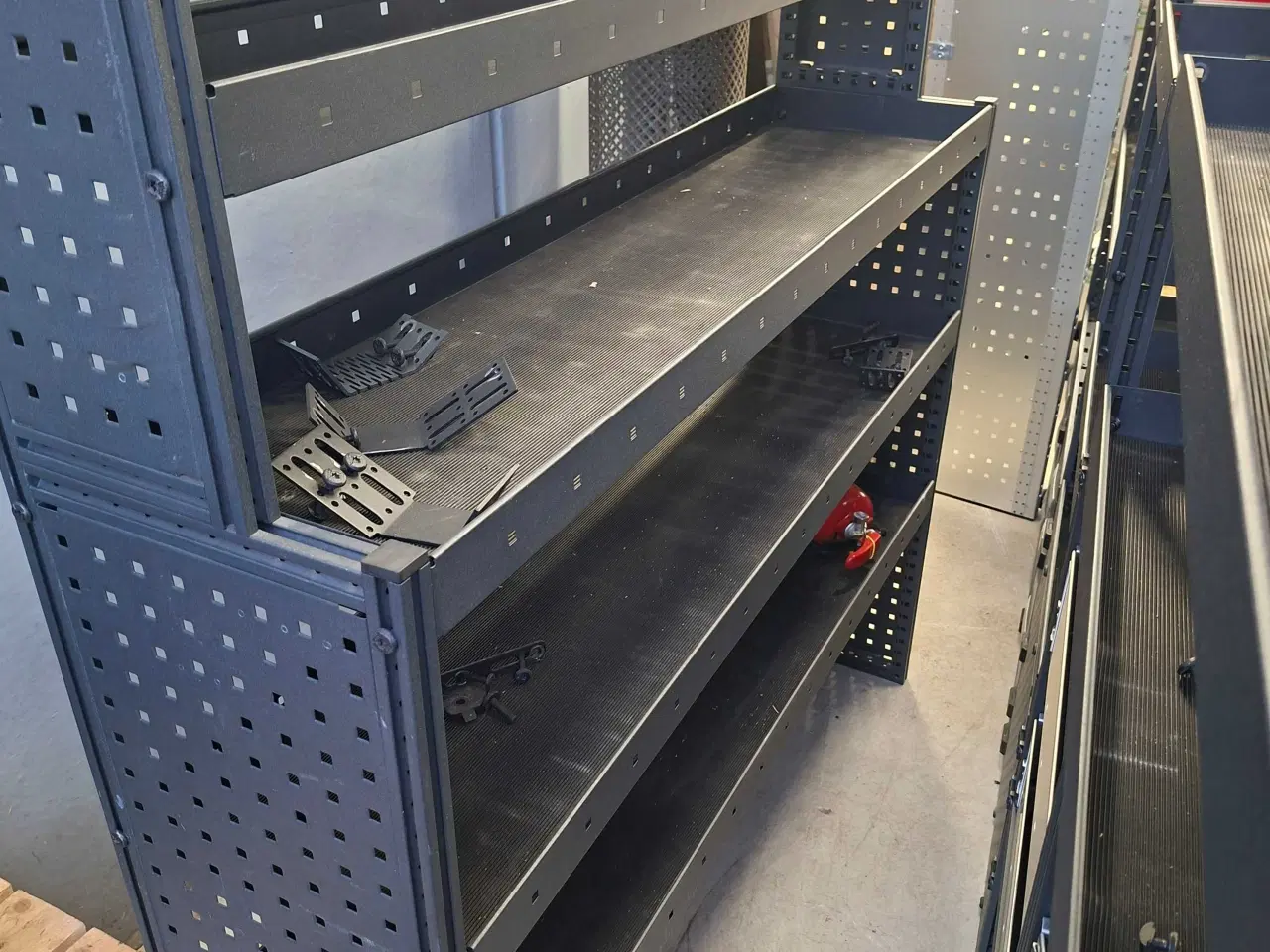 Billede 7 - Modul system reol til vare vogn mål er 236x50x163 