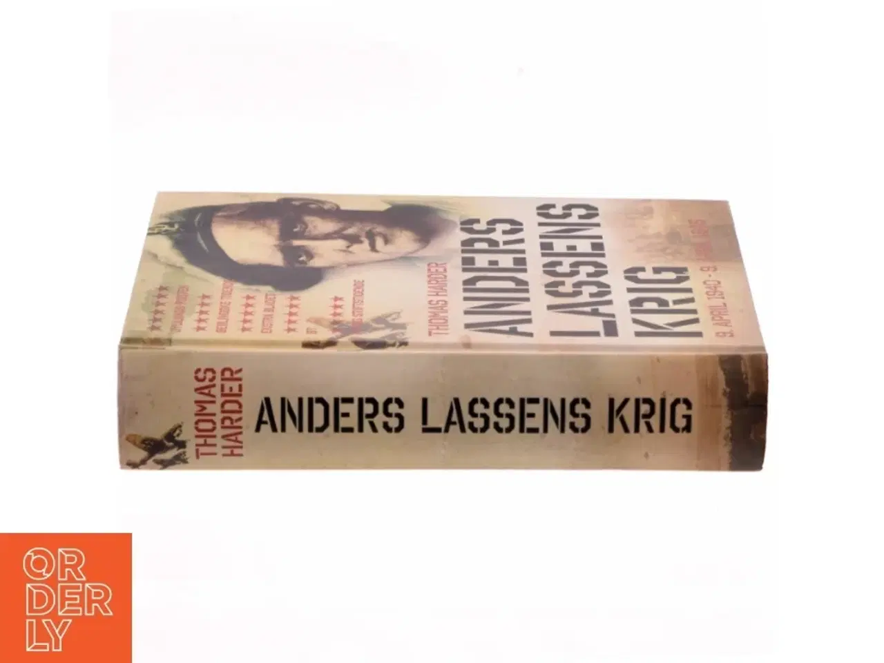 Billede 2 - Anders Lassens krig : 9. april 1940-9. april 1945 af Thomas Harder (Bog)