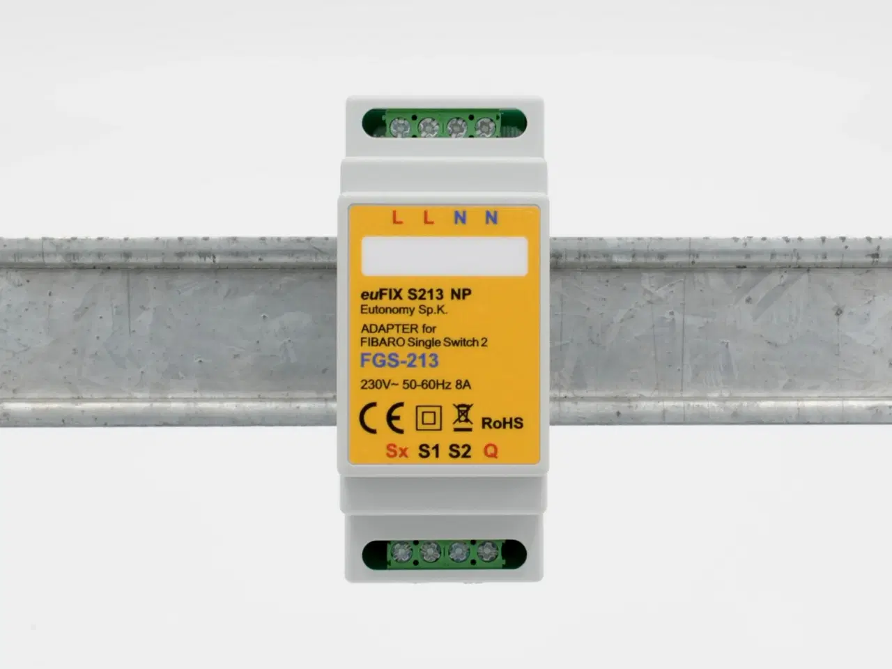 Billede 1 - Eutonomy euFIX S213NP passer til FIBARO Single Swi