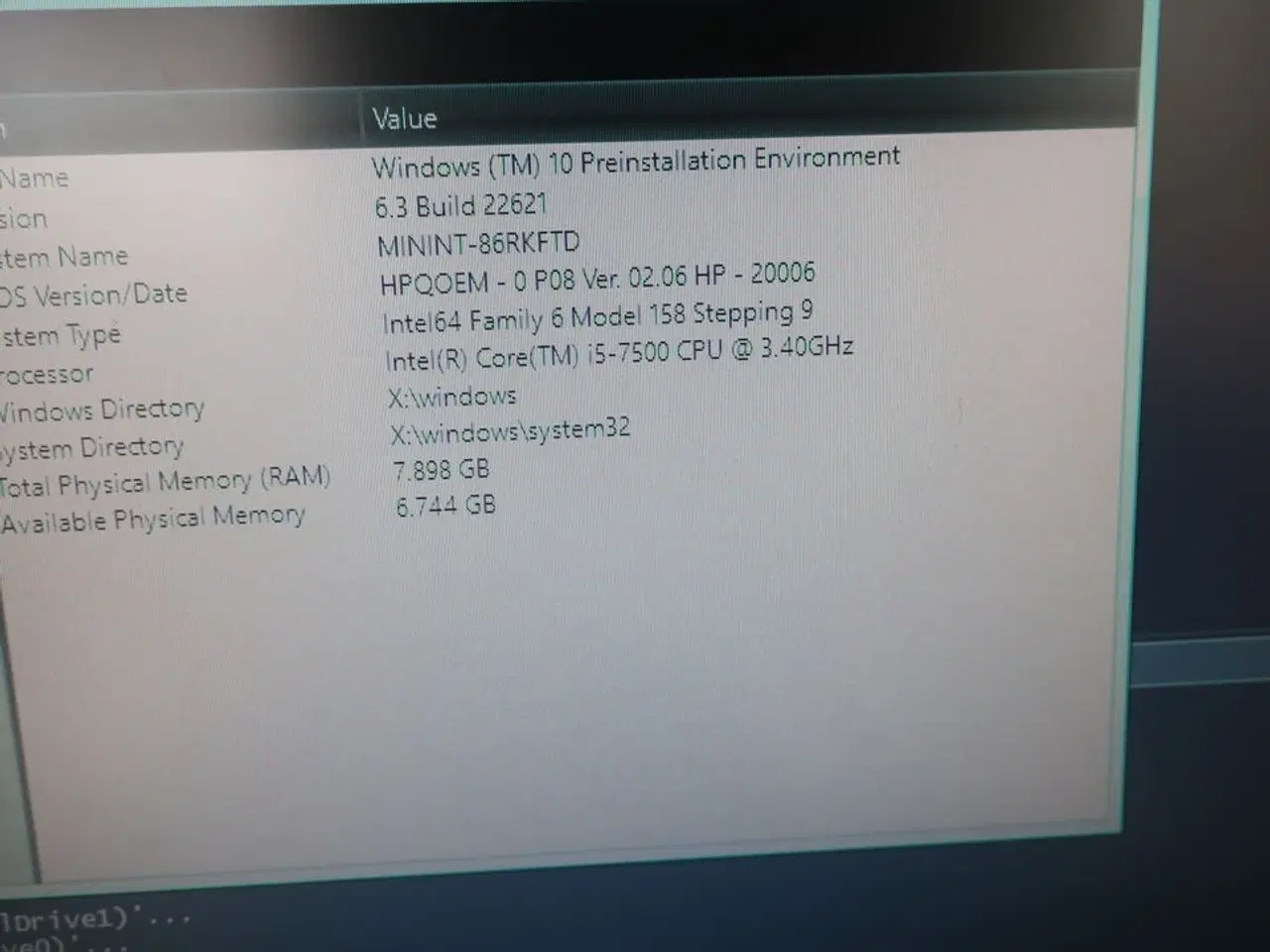 Billede 5 - HP 22" skærm L2208w (PC medfølger ikke)