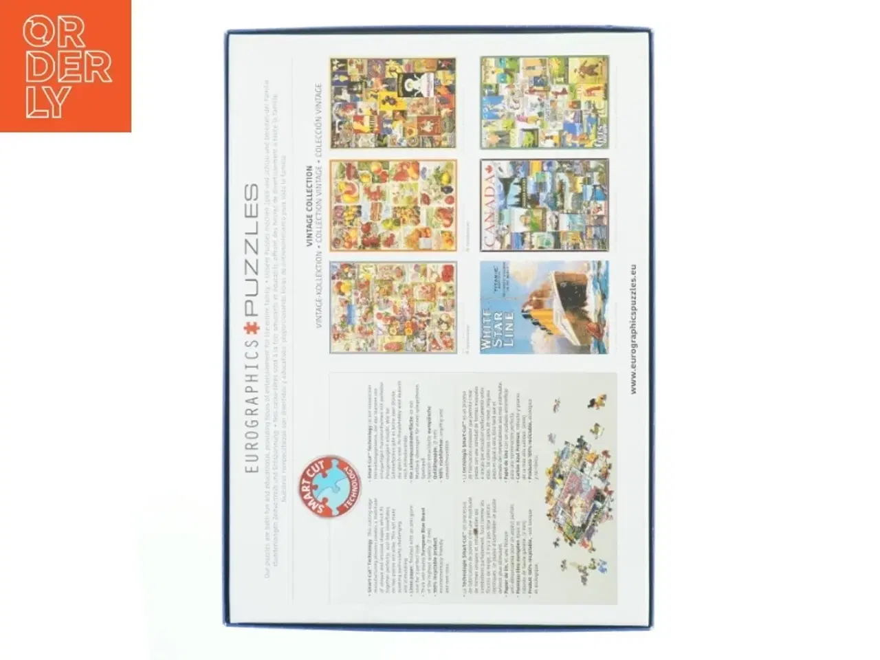 Billede 6 - Puslespil med 1. og 2. verdenskrig vintage plakater (str. 48x68 cm)