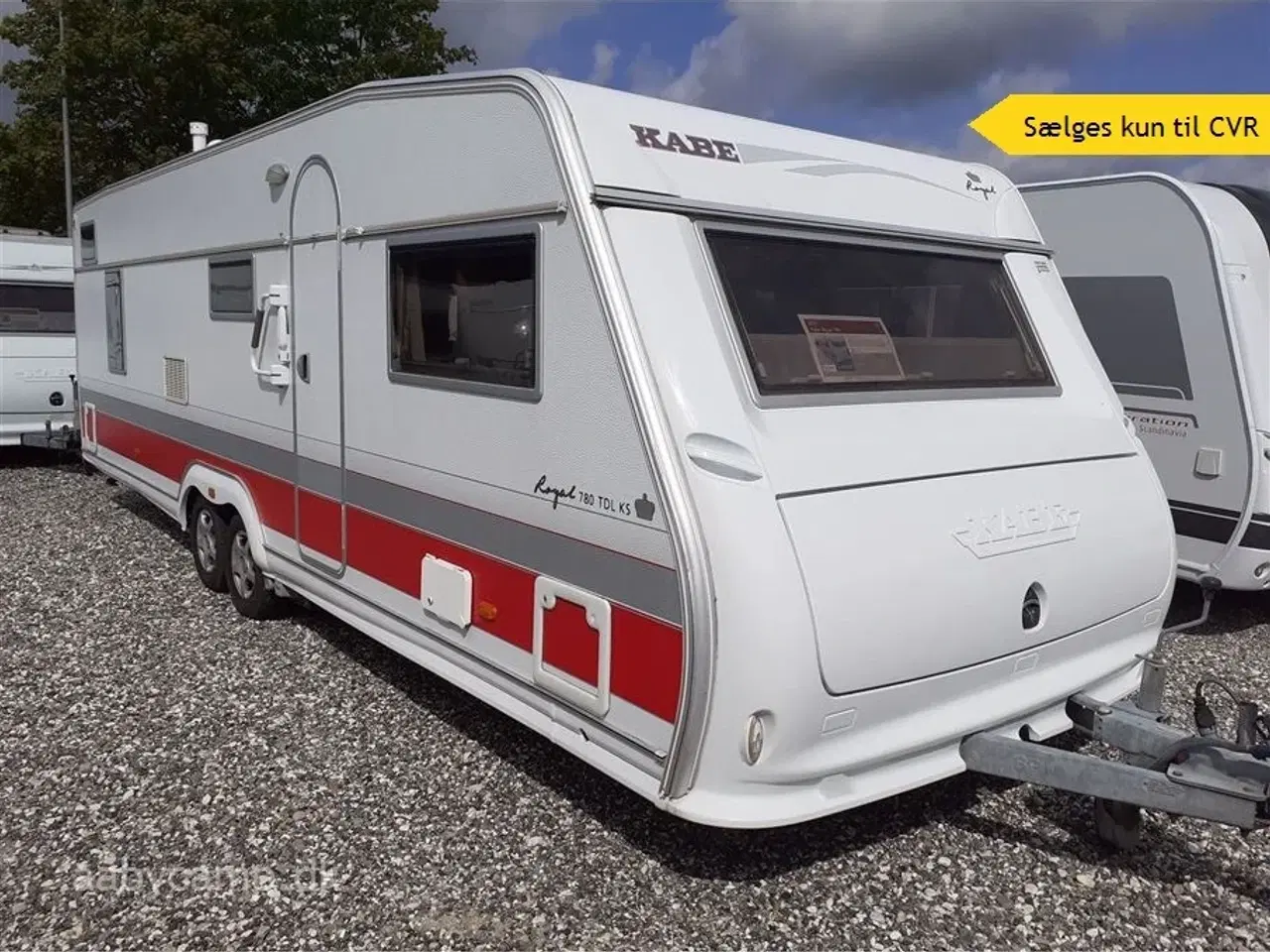 Billede 1 - 2010 - Kabe Royal 780   stor og rummelig Campingvogn.
