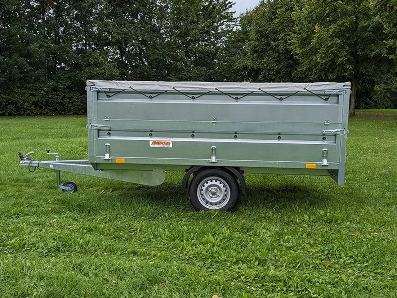 Billede 2 - Neptun Nordica GN124 Høje sider, Presenning, næsehjul