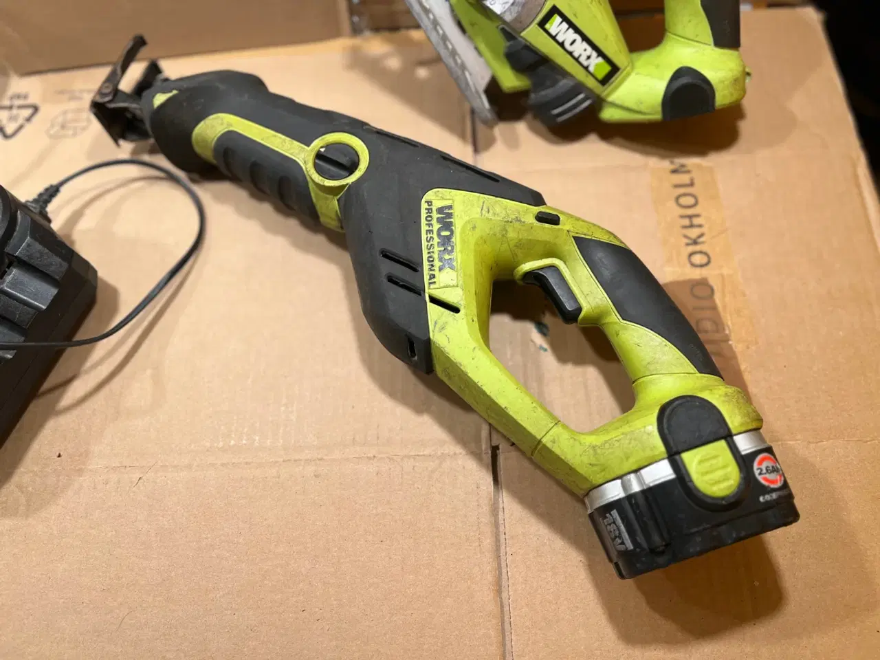 Billede 2 - Worx Professional 18V Sæt – Stiksav & Bajonetsav