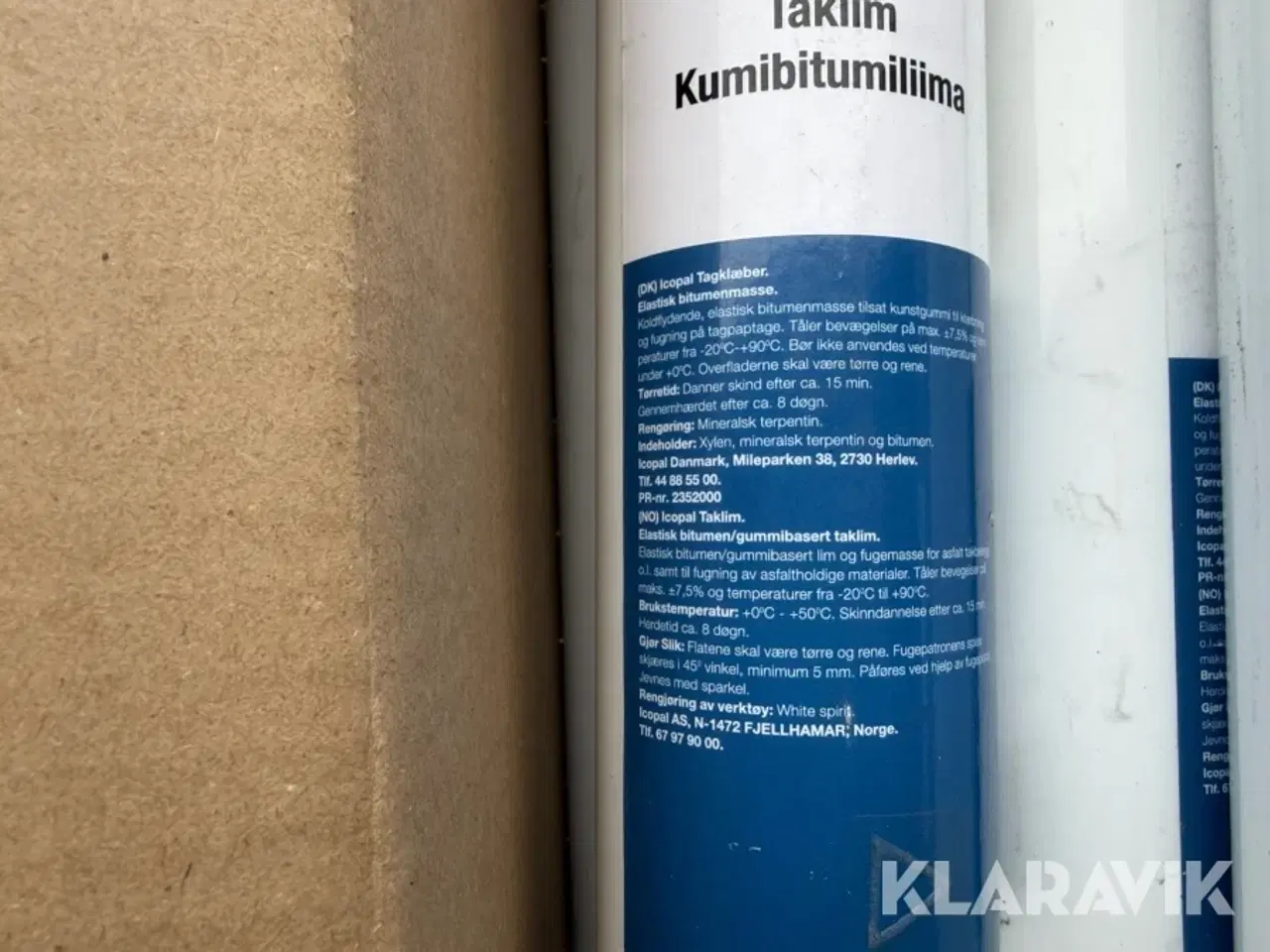 Billede 5 - Tagklæber Icopal 1 L. patron 60 styk