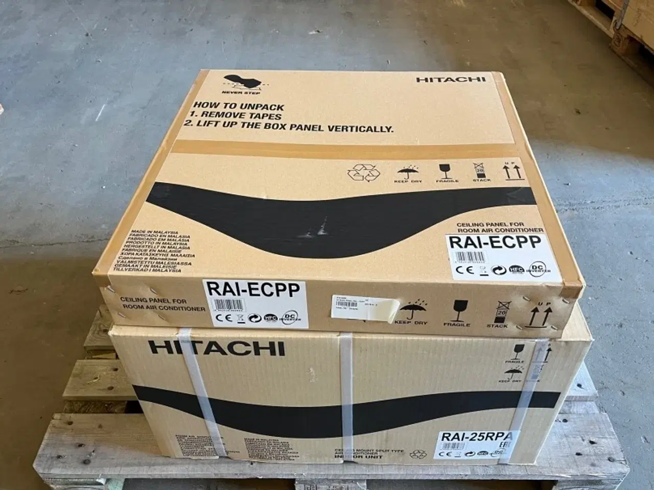 Billede 1 - Aircondition Hitachi RAI-25RPA + RAI ECPP indedel