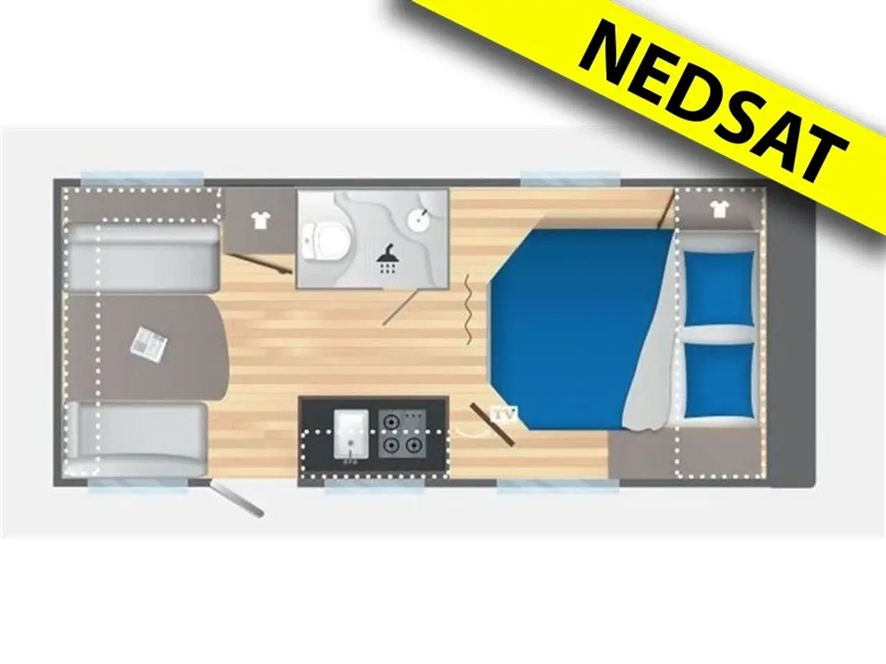 Billede 4 - 2023 - Caravelair Antares Titanium 470 Caravelair Antares 470 model 2023 kan nu ses hos Camping-Specialisten.dk