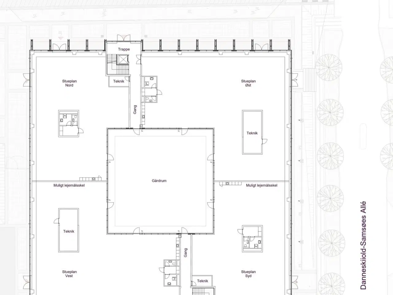 Billede 26 - Proviantgården. Kuglegården