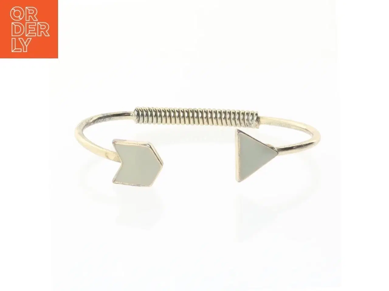 Billede 1 - Metalarmlænke med pilespidser (str. 7 cm)