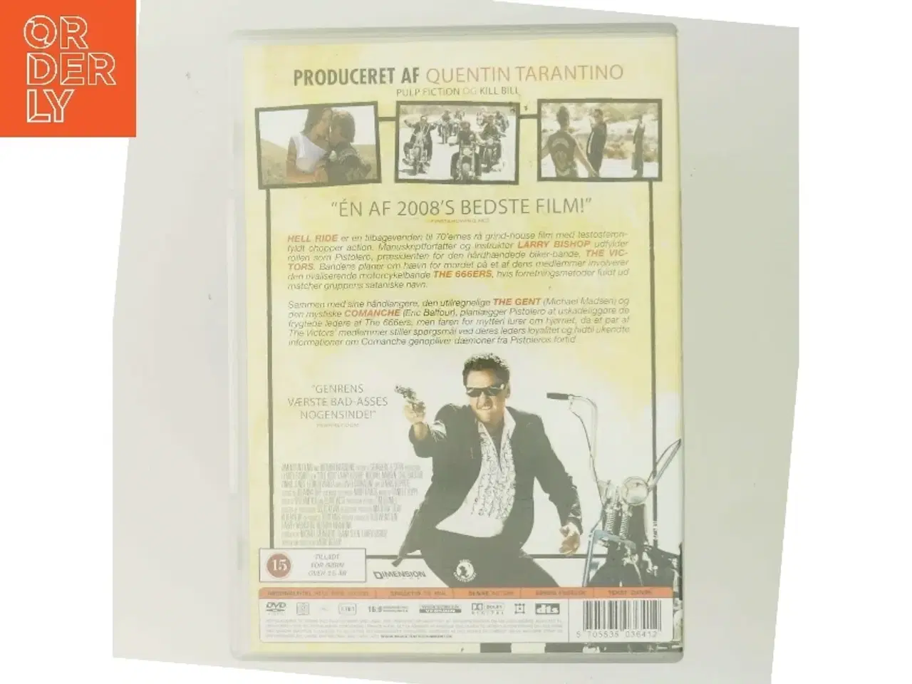 Billede 3 - Hell ride med Michael Madsen (DVD)