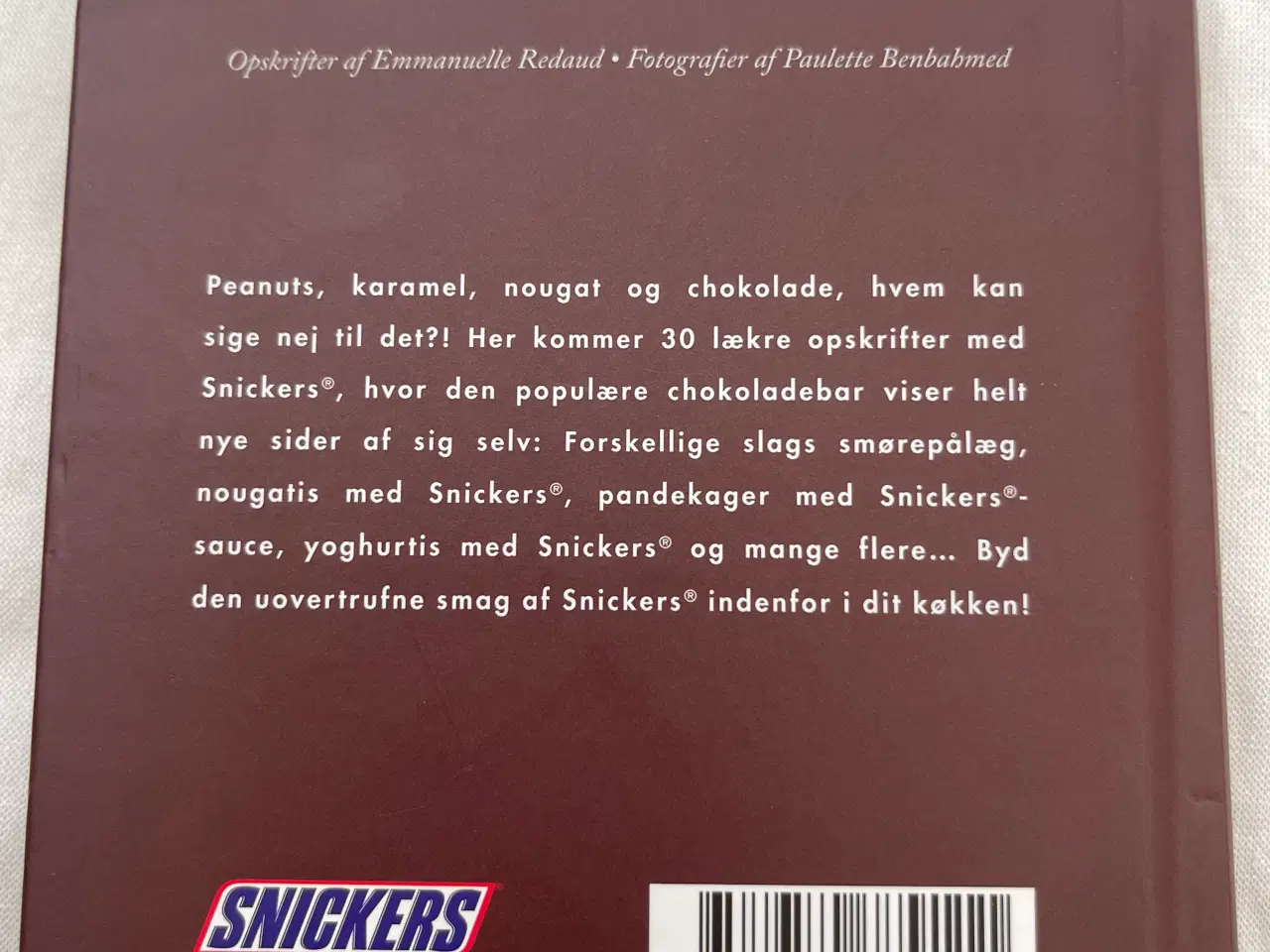 Billede 2 - Den lille bog om Snickers - 30 kulturopskrifter